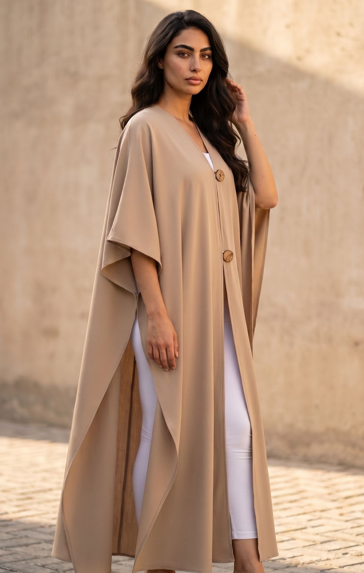 Naseej Kimono Beige