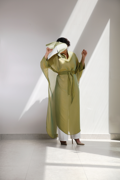 Haya Kaftan set - Yellow